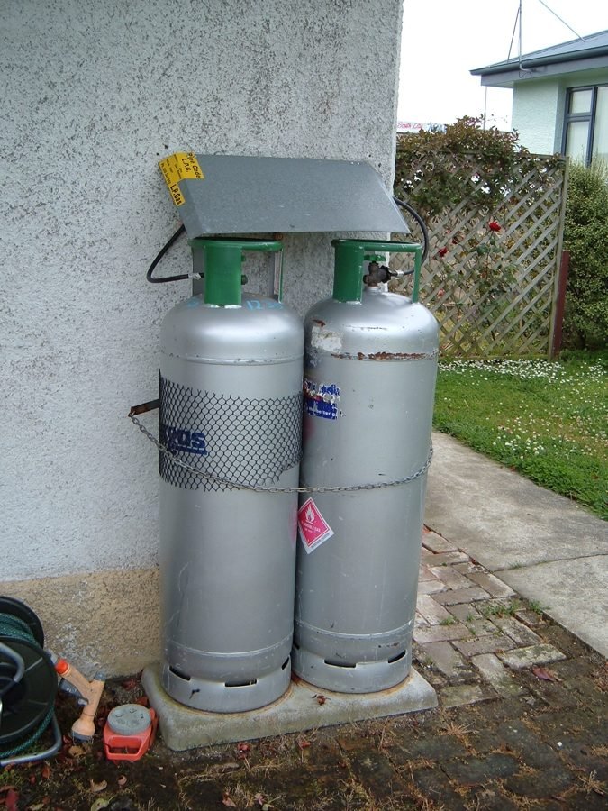 Domestic LPG gas cylinders